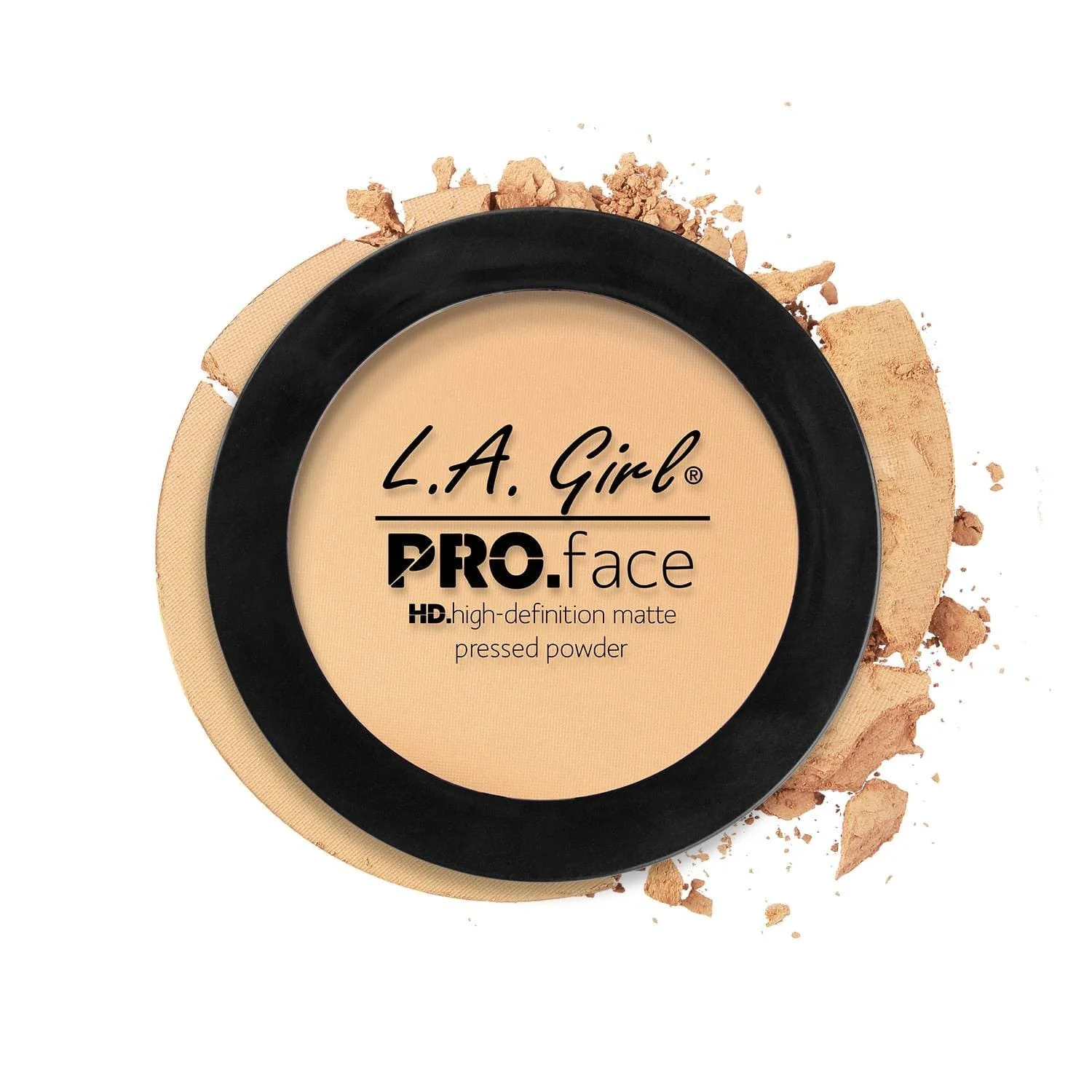 L.A.Girl Pro Face HD Matte Pressed Powder 7g - Creamy Natural GPP604 L.A.Girl Pro Face HD Matte Pressed Powder 7g - Creamy Natural GPP604 - Image 1