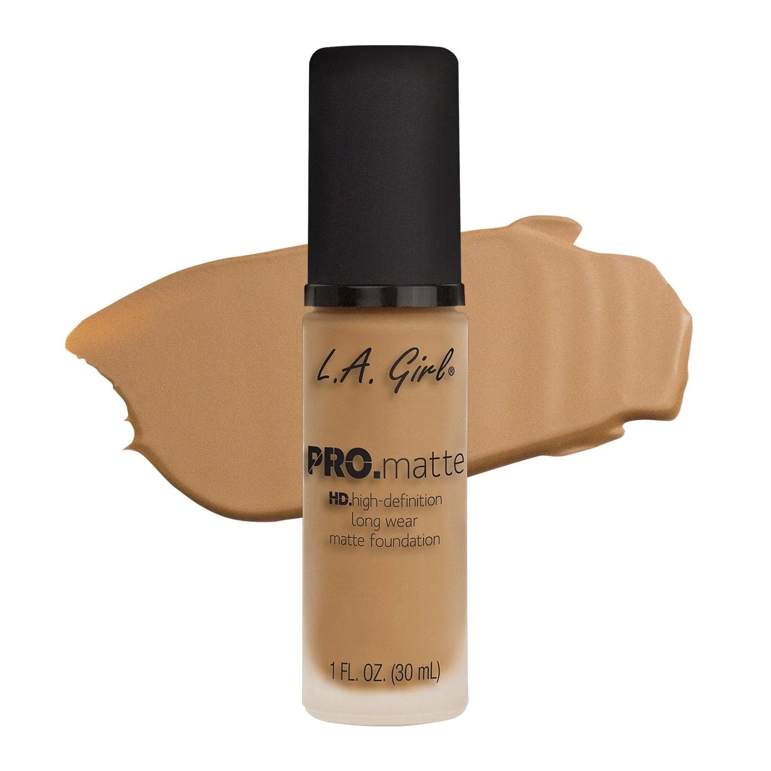 L.A.Girl Pro Matte HD Long Wear Foundation 30ml - Medium Beige GLM675 L.A.Girl Pro Matte HD Long Wear Foundation 30ml - Medium Beige GLM675 - Image 1