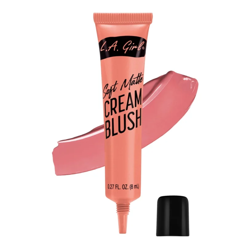 L.A.Girl Soft Matte Cream Blush 8ml - Rosebud GBL441