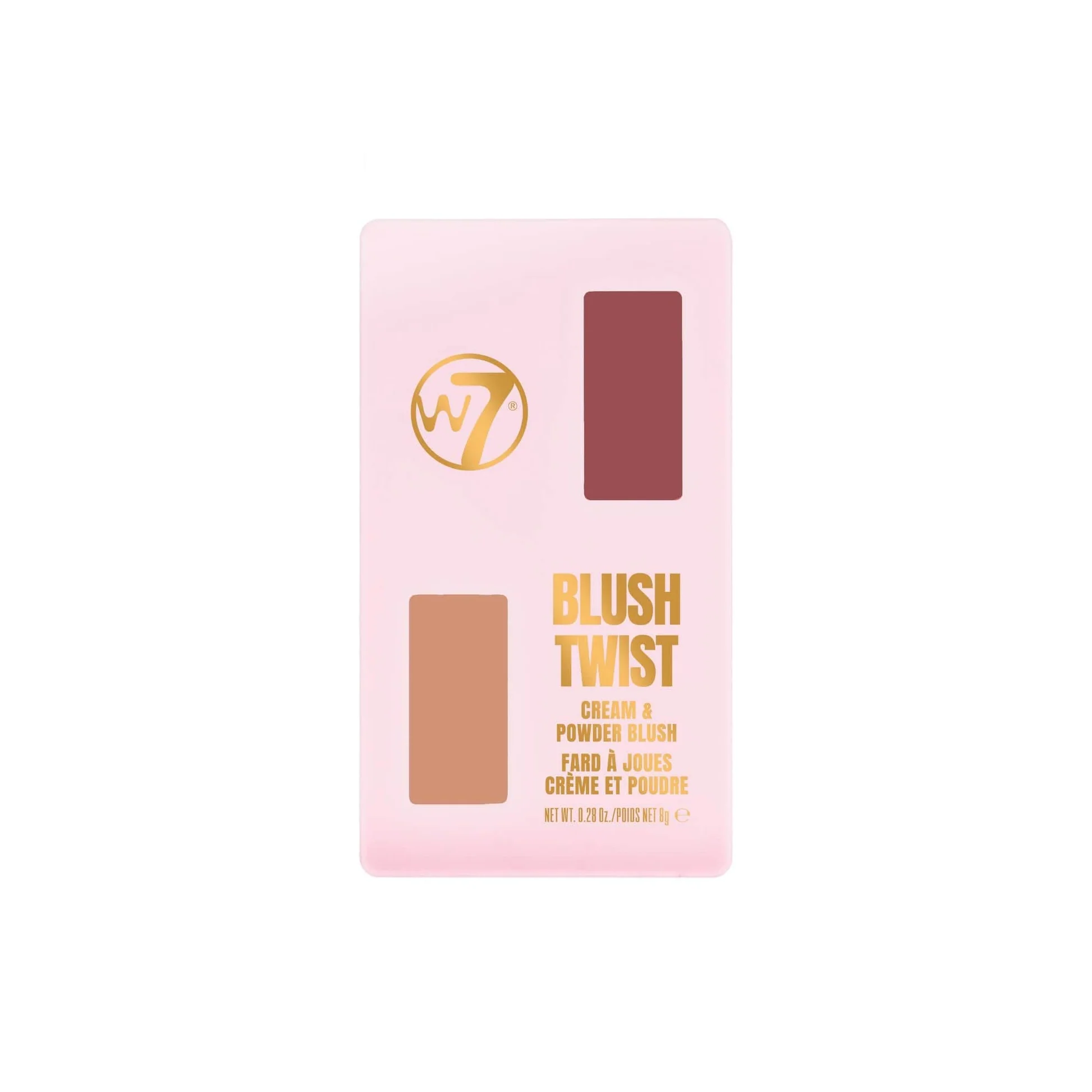 W7 Blush Twist Duo Blusher 8g - Beautiful Chaos W7 Blush Twist Duo Blusher 8g - Beautiful Chaos - Image 1
