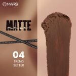 MARS Matte Muse Mousse Lipstick 3ml – 04 Trend Setter - Image 2