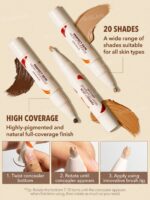 Sheglam Perfect Skin High Coverage Concealer 4.5g - Warm Vanilla - Image 2