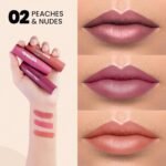 MARS 3 Matte Box Lipstick Set - Peaches & Nudes (02) - Image 4