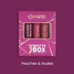 MARS 3 Matte Box Lipstick Set - Peaches & Nudes (02) - Image 3