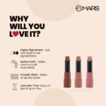 MARS 3 Matte Box Lipstick Set – Blushed Nudes 05 - Image 4