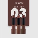 MARS 3 Matte Box Lipstick Set – Browns 04 - Image 3