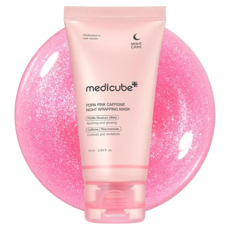 Medicube PDRN Pink Caffeine Night Wrapping Mask - 75ml