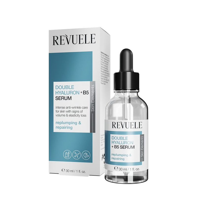 Revuele Double Hyaluron + B5 Replumping & Repairing Serum - 30ml Revuele Double Hyaluron + B5 Replumping & Repairing Serum - 30ml - Image 1